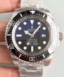 Rolex Deepsea 116660 "D-BLUE" AR Factory Stainless Steel 904L Blue Gradient Black Dial Replica Watch - UK Replica