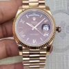 Rolex Day Date 228235 2018 40mm EW Factory Purple Dial Replica Watch - UK Replica