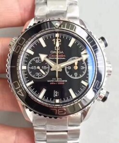 Omega Seamaster Planet Ocean 600M Chronograph 215.30.46.51.01.001 OM Factory V2 Black Dial Replica Watch - UK Replica