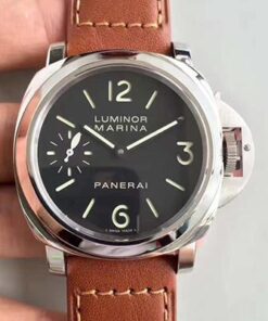 Panerai Luminor Marina PAM 111 Noob Factory Black Dial Replica Watch - UK Replica