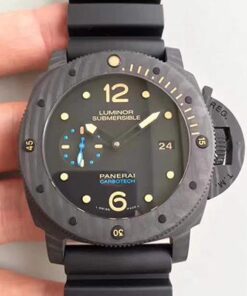 Panerai Luminor Submersible 1950 PAM616 VS Factory V3 Black Dial Replica Watch - UK Replica