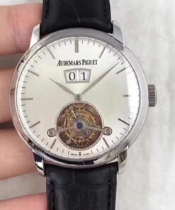 Audemars Piguet Audemars Tourbillon Grande Date 26559 White Dial Replica Watch - UK Replica