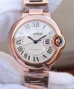 Cartier W6920068 White Dial V9 Factory Replica Cartier Ballon Bleu Watch