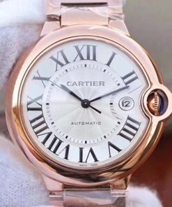 Ballon Bleu De Cartier 42MM W69006Z2 V9 Factory White Textured Dial Replica Watch - UK Replica