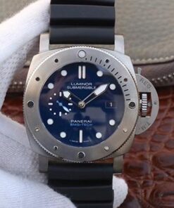 Panerai Luminor Submersible 1950 BMG-TECH 3 Days Automatic PAM 692 XF Factory Blue Dial Replica Watch - UK Replica