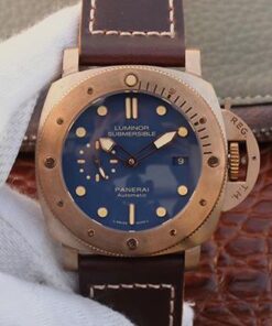 Panerai Luminor Submersible 1950 3 Days Automatic Bronzo PAM671 VS Factory V2 Blue Dial Replica Watch - UK Replica