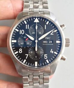 IWC Pilot Chronograph Edition Le Petit Prince IW377717 ZF Factory V2 Blue Dial Replica Watch - UK Replica