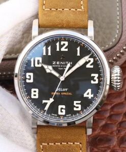 Zenith Pilot Type 20 Extra Special 03.2430.3000.21.C738 XF Factory Black Dial Replica Watch - UK Replica