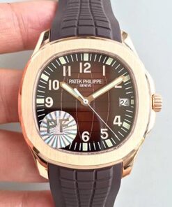 Patek Philippe Aquanaut Jumbo 5167R-001 PF Factory Chocolate Dial Replica Watch - UK Replica