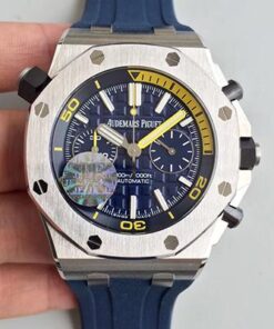 Audemars Piguet Royal Oak Offshore Diver Chronograph 26703ST.OO.A027CA.01 JF Factory Blue Dial Replica Watch - UK Replica