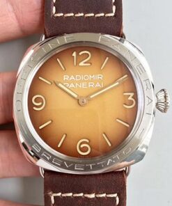 Panerai Radiomir PAM00687 Brown Dial ZF Factory Replica Panerai Radiomir Watch