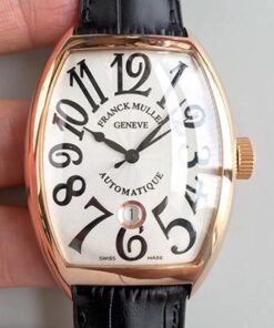 Franck Muller Casablanca Date 8880 C DT GF Factory V2 Silver Dial Replica Watch - UK Replica