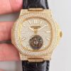 Patek Philippe Nautilus Jumbo 5711 Diamond Dial Tourbillon R8 Factory Replica Watch - UK Replica