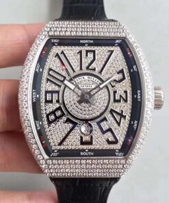 Franck Muller 8880 SC DT Diamonds Dial Replica Watch - UK Replica