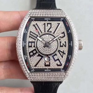 Franck Muller 8880 SC DT Diamonds Dial Replica Watch - UK Replica