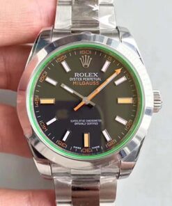 Rolex Milgauss 116400GV AR Factory Black Dial Replica Watch - UK Replica