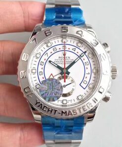 Rolex Yacht-Master II 116689 JF Factory White Dial Replica Watch - UK Replica