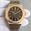 Audemars Piguet Royal Oak 15400 JF Factory Rose Gold Black Dial Replica Watch - UK Replica