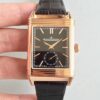 Jaeger-LeCoultre Grande Reverso Q3738420 Rose Gold Black Dial Replica Watch - UK Replica