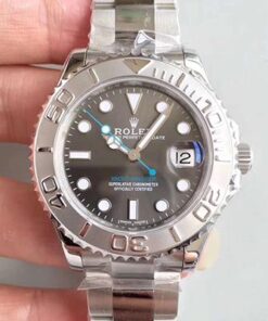 Rolex Yacht-Master 40MM 116622 JF Factory Anthracite Dial Replica Watch - UK Replica