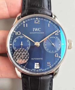 IWC Portuguese IW500703 ZF Factory Blue Dial Replica Watch - UK Replica