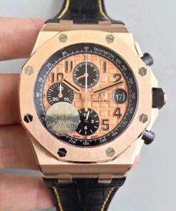 Audemars Piguet Royal Oak Offshore 26470OR.OO.A002CR.01 JF Factory V2 Gold Dial Replica Watch - UK Replica