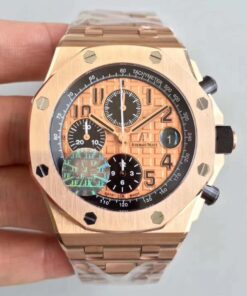 Audemars Piguet Royal Oak Offshore 26470OR.OO.1000OR.01 JF Factory V2 Gold Dial Replica Watch - UK Replica