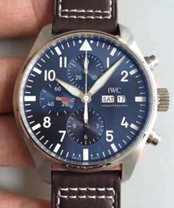 IWC Pilot Chronograph Edition Le Petit Prince IW377713 ZF Factory Blue Dial Replica Watch - UK Replica