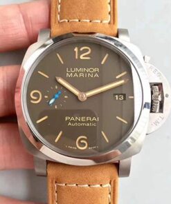 Panerai Luminor Marina 1950 PAM1351 ZF Factory Brown Dial Replica Watch - UK Replica