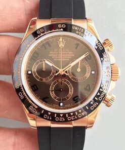 Rolex Daytona Cosmograph 116515LN Noob Factory Chocolate Dial Replica Watch - UK Replica