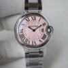 Cartier WE902073 Pink Dial V6 Factory Replica Cartier Ballon Bleu Watch