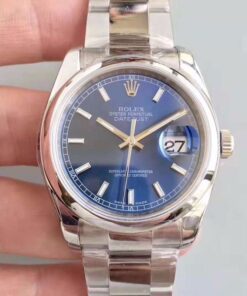 Rolex Datejust 36MM 116200 AR Factory Blue Dial Replica Watch - UK Replica