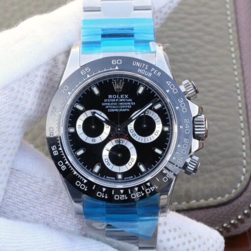 Rolex Daytona Cosmograph 116500LN Black Dial Noob Factory Replica Rolex Daytona Watches