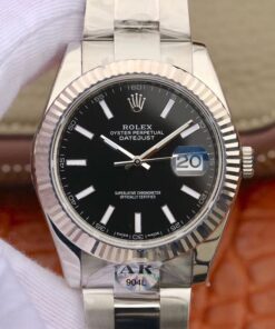 Rolex Datejust 126334 41mm AR Factory Black Dial Replica Watch - UK Replica