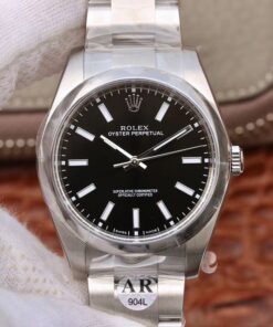 Rolex Oyster Perpetual 114300 Black Dial AR Factory Replica Rolex Oyster Perpetual Watch