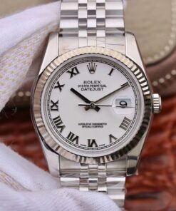 Rolex Datejust 116234 White Dial AR Factory Replica Rolex Datejust Watch