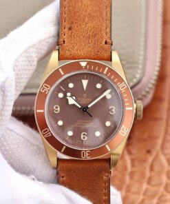Tudor Heritage Black Bay Bronze 79250B XF Factory Brown Dial Replica Watch - UK Replica