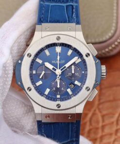 Hublot Big Bang Classic Fusion Chronograph 44mm 301.SX.7170.LR V6 Factory Blue Dial Replica Watch - UK Replica