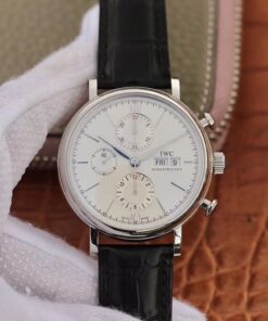 IWC Portofino Chronograph Multi-function IW391022 ZF Factory White Dial Replica Watch - UK Replica