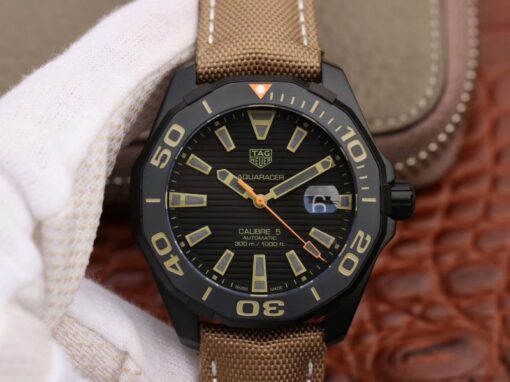TAG Heuer Aquaracer Quartz WAY108A.FT6141 V6 Factory Bronze 43MM Replica Watch