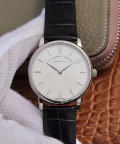 A. Lange & Sohne Saxonia Thin White Gold 201.027 SV Factory Replica Watch
