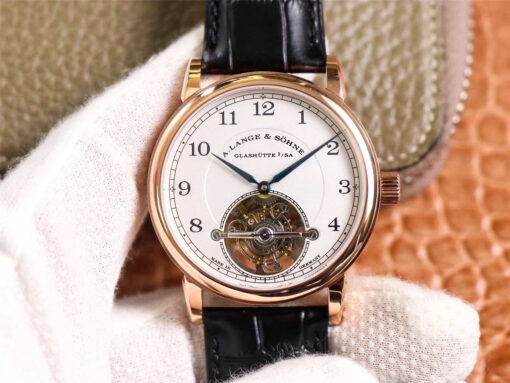 A Lange Sohne 1815 730.032 Pink Gold Replica Tourbillon Watch