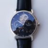 JB Factory Blancpain Villeret Tourbillon 8 Jours 6025-1542-55b Black Replica Watch