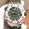 Royal Oak Offshore 15710ST.OO.A052CA.01 Green Dial JF Factory Replica Audemars Piguet Watch