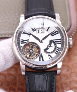 JB Factory Roger Dubuis Hommage Flying Tourbillon RDDBHO0568 Black Replica Watch