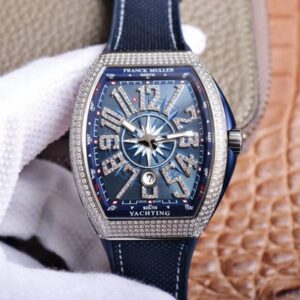 Franck Muller MEN'S Collection V45 SC DT Yachting ZF Factory Blue Dial Replica Watch
