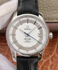 Omega De Ville 431.33.41.21.02.001 VS Factory Silver white Dial Replica Watch