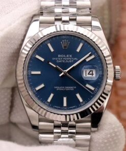 Rolex Datejust 126334 41 AR Factory Blue Dial Replica Watch