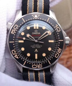 Omega Seamaster 210.92.42.20.01.001 James Bond 007 VS Factory Black Dial Replica Watch