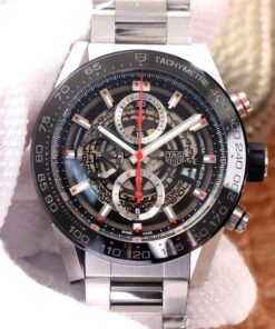 TAG Heuer Carrera CAR2A1W.BA0703 XF Factory Black Dial Replica Watch